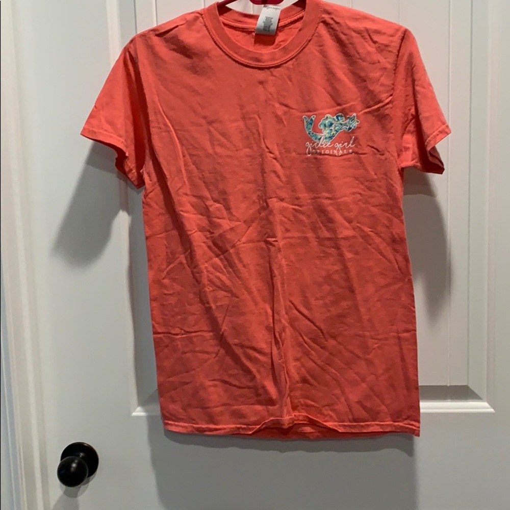 Peach t shirt
